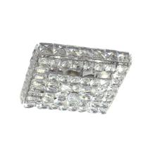 Plafon Taschibra Moder Cristal Quadrado Led Dual Color Bivolt