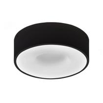 Plafon Taschibra Sushi Led 40w 6500k Preto Fosco Plafon Taschibra Sushi Led 40w 6500k Preto Fosco