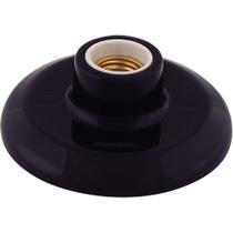 Plafon Tramontina E27 com Soquete de Porcelana 4 A 250 V Preto