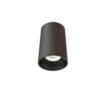 Plafon Tube ABS para Dicroica 1L MR16 GU10 Preto