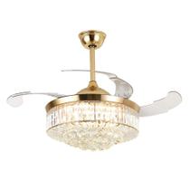 Plafon Ventilador Air Cristal LED Multicor Bivolt HM85612 - Opus