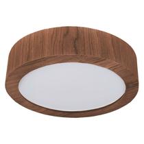 Plafon Wood Madeira Redondo Led 12W Bivolt Imbuia Plafon Wood Madeira Redondo Led 12W Bivolt Imbuia