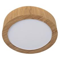 Plafon Wood Madeira Redondo Led 18W Bivolt Freijó Plafon Wood Madeira Redondo Led 18W Bivolt Freijó
