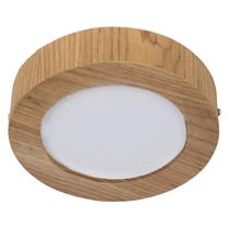 Plafon Wood Madeira Redondo Led 24w Bivolt Freijo - Branco Quente Plafon Wood Madeira Redondo Led 24w Bivolt Freijo - Branco Quente