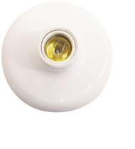 Plafonie Plastico Louça E27 Branco Enerlux