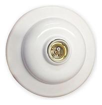 Plafonier Pvc Elite Lombada Branco Soq.Porc.E-27