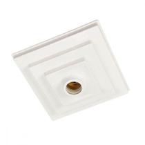 Plafonier Pvc Pavilonis Quadrado Branco Soquete Porcelana E27 859001/200 Plafonier Pvc Pavilonis Quadrado Branco Soquete Porcelana E27 859001/200