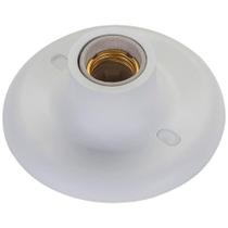 Plafonier Soquete de Porcelana E27 100 Watts Branco Pl15-br Kin Plafonier Soquete Porcelana 1 E