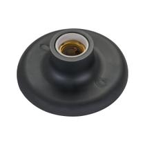 Plafonier Soquete de Porcelana E27 Demi 6162 Preto