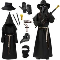 Plague Doctor Costume Fooecor para festa de Halloween