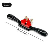 Plaina De Ferro Ajustável Com Dupla Fiação Para Acabamento De Bordas Retas Em Marcenaria, Ferramenta