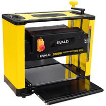 Plaina Desengrossadeira de Bancada 13 POL 2000W EVPD-2000 EVALD