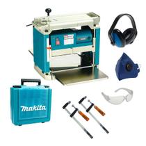 Plaina Desengrosso Makita 1650w 305mm 2012nb + Maleta e kit