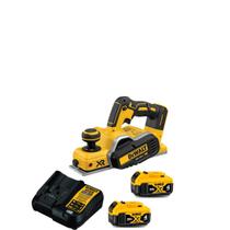Plaina Elétrica 2 Baterias 20v 4ah XR Dcp580b Dewalt Bivolt