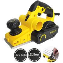 Plaina Elétrica Manual de 750W Profissional- STANLEY-STPP7502