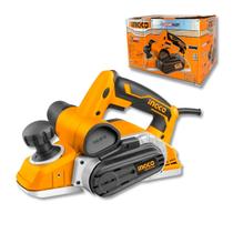 Plaina Elétrica PL105089 INGCO 220V 1050W 82x3 Mm 16000 Rpm Corte Ajustável Rebaixo 15 Mm Empunhadura Emborrachada Profissional Madeira Plaina Elétrica PL105089 INGCO 220V 1050W 82x3 Mm 16000 Rpm Corte Ajustável Rebaixo 15 Mm Empunhadura Emborrachada Profissional Madeira