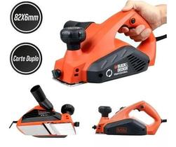 Plaina Elétrica Profissional 3.1/4'' 650w 7698 Black Decker 220v