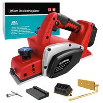 Plaina Elétrica Sem Fio Sem Escova 15000RPM, Plaina Elétrica Portátil Para Milwaukee 18V Bateria DIY