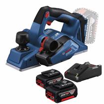 Plaina Industrial 18V GHO 185 LI Com 2 Baterias e Carregador - Bosch