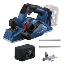 Plaina Manual Professional a Bateria 18V + Lâmina de corte e Coletor de Pó GHO 185-LI Bosch
