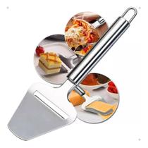 Plaina Queijo Aço Inox Fatiador De Frios Manual