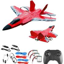Planador de controle remoto RC Plane F-35 Jet 2,4 GHz 2 canais
