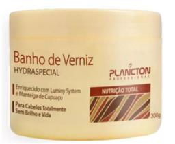 Plancton Banho De Verniz Máscara De Hidratação E Brilho 300G