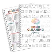 Planejador de limpeza BOYESE ADHD Limpeza e organização A5