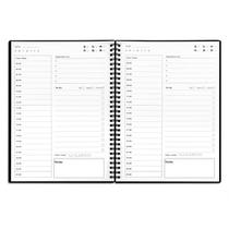 Planejador diário UtyTrees sem data com programação horária 150p