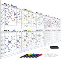 Planejador mensal apagável a seco Scribbledo 254 x 91 cm