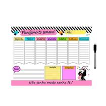 Planejador Semanal e Agenda Tenha fé 29X40Cm Metal