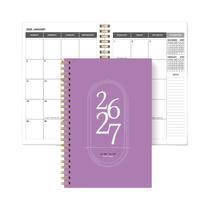 Planejador Semanal E Mensal A5 2026-2027, Organizador Espiral, Calendário, Notas, Materiais