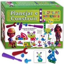 Planejar e construir figuras divertidas 82 peças - jogo educativo de madeira Carimbras Planejar e construir figuras divertidas 82 peças - jogo educativo de madeira Carimbras
