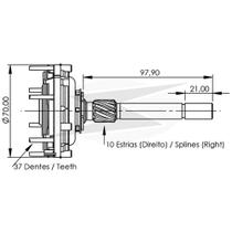 PLANETARIA MOTOR PARTIDA para ALFA 156/ 164/166/ AUDI 100/20