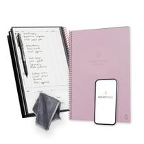 Planificador y Cuaderno Híbrido Reutilizable Rocketbook Fusion Rosa Planificador y Cuaderno Híbrido Reutilizable Rocketbook Fusion Rosa
