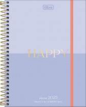 Planner 2025 Happy Espiral M7 Tilibra 80 Fls Planner 2025 Happy Espiral M7 Tilibra 80 Fls