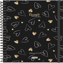 Planner 2026 Jandaia Espiral Office Mono 17,5x24,2cm Capa Dura 160 Páginas Sortido