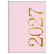 Planner 2027 M6 grampeado Vanilla 20 folhas Tilibra Cor:Rosa Planner 2027 M6 grampeado Vanilla 20 folhas Tilibra Cor:Rosa