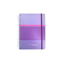 Planner A5 - Capa Dura/Espiral/Bolsa Pasta/Adesivos Funcionais