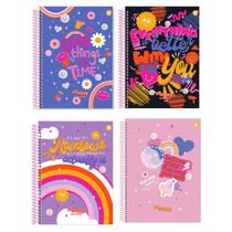 Planner Agenda 80 Folhas Espiral 179x241mm Be Happy