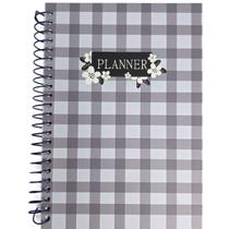 Planner Agenda Permanente Capa Dura Xadrez 80 Folhas Planner Agenda Permanente Capa Dura Xadrez 80 Folhas