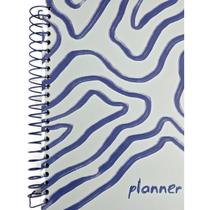 Planner Agenda Permanente Linhas Azuis 80 Folhas Planner Agenda Permanente Linhas Azuis 80 Folhas