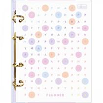 Planner argolado 17,7 x 24 cm happy 90 g 2024