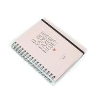 Planner capa dura - o que vamos fazer hoje - planner anual offset 90g - papelote