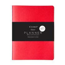 Planner Cícero Clássica Vermelho 19 x 25 cm