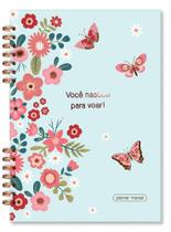 Planner Compacto mensal Borboletas Fina Ideia