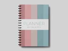 Planner da vida diária - colorido