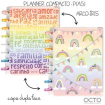 Planner de Discos OCTO COMPACTO A5 - ARCO IRIS