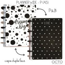 Planner de Discos OCTO WIDE A5 - P & B Planner de Discos OCTO WIDE A5 - P & B