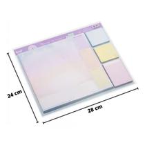 Planner de Mesa com 3 Smart Notes 280x240mm - Dreams - 54 folhas